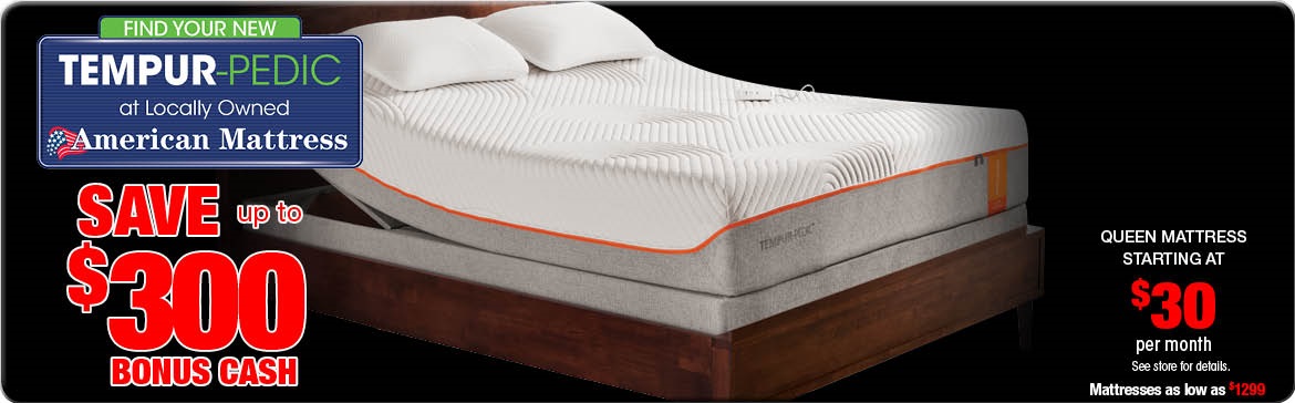 Black Friday Mattress American Save Up To 500 On Selects Adjule Tempur Pedic Mattress Sets And