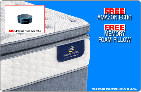 Cyber Monday American Mattress Free Echo With Purchase Of Any Mattress 599 To 1 999